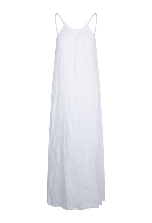 LingaDore, Rochie maxi de plaja cu spate decupat, Alb