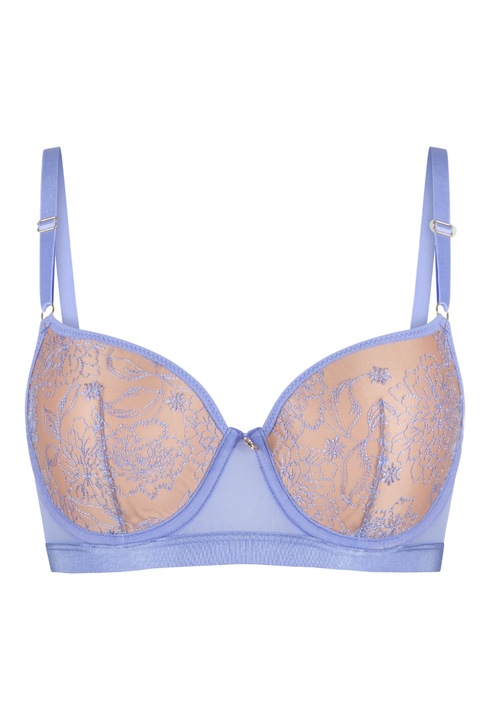 LingaDore, Sutien cu burete si sustinere metalica, Albastru