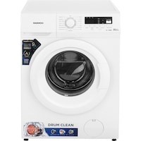 Masina de spalat rufe Slim Daewoo DWD-FV9021-4-Slim, 9 kg, 1400 rpm, Motor inverter, Clasa A, Alb