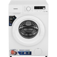 Masina de spalat rufe Slim Daewoo DWD-FV5021-4-Slim, 8 kg, 1400 rpm, Motor inverter, Clasa A, Alb