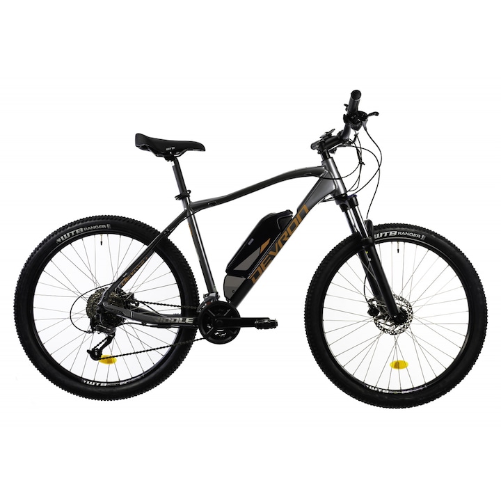 Elektromos kerékpár Devron Riddle M1.7 - 27.5 hüvelyk, 490 mm, szürke