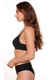 LingaDore, Set de sutiene cu jumatate de cupa - 2 piese, Negru, Bej, 85C