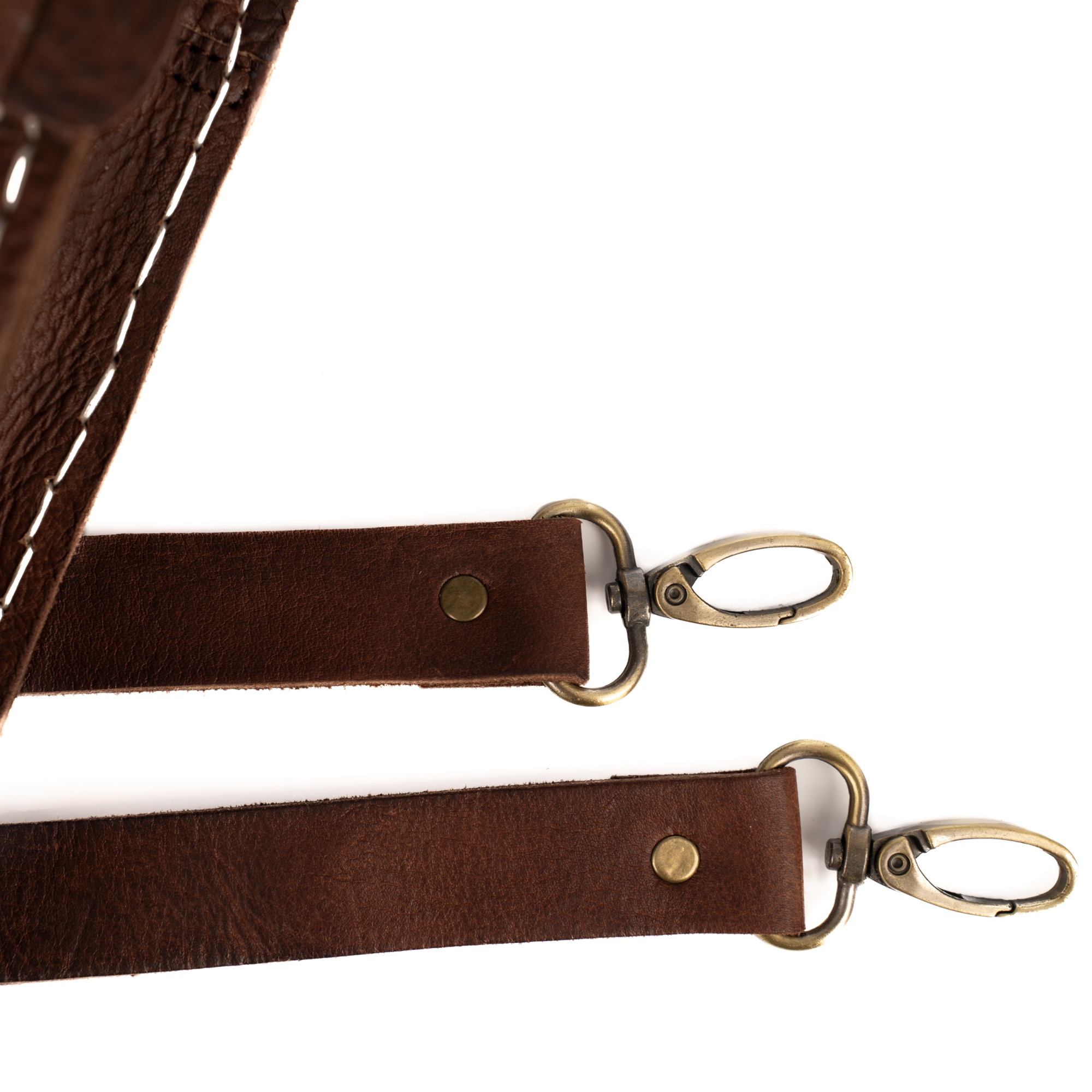 Geanta Messenger Vintage Meknes, din piele naturala full grain, maro, 39x26x10 cm