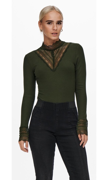 CSAK női blúz, 3781, Viscose, Ombre Zöld