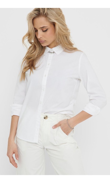 Női blúz Jacqueline de Yong, 4189, pamut, Fehér
