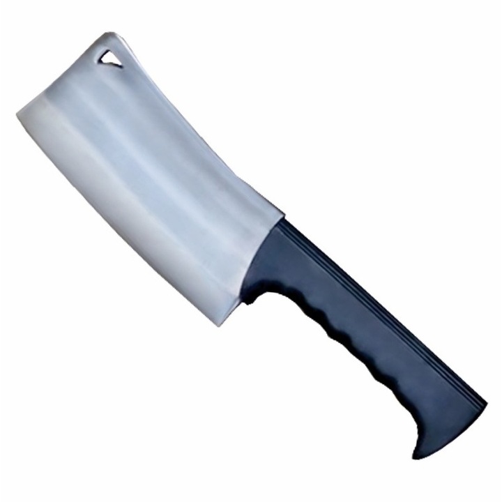 Rozsdamentes kés műanyag nyéllel, fekete, L 330 mm, penge 200 mm