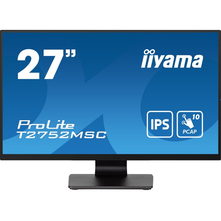 Iiyama 27" ProLite T2752MSC-B1 IPS LED, 238169, Monitor