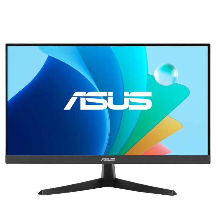 ASUS VY229HF, Monitor LCD, Full HD, válaszidő 1 ms, fekete, 21,4 hüvelyk