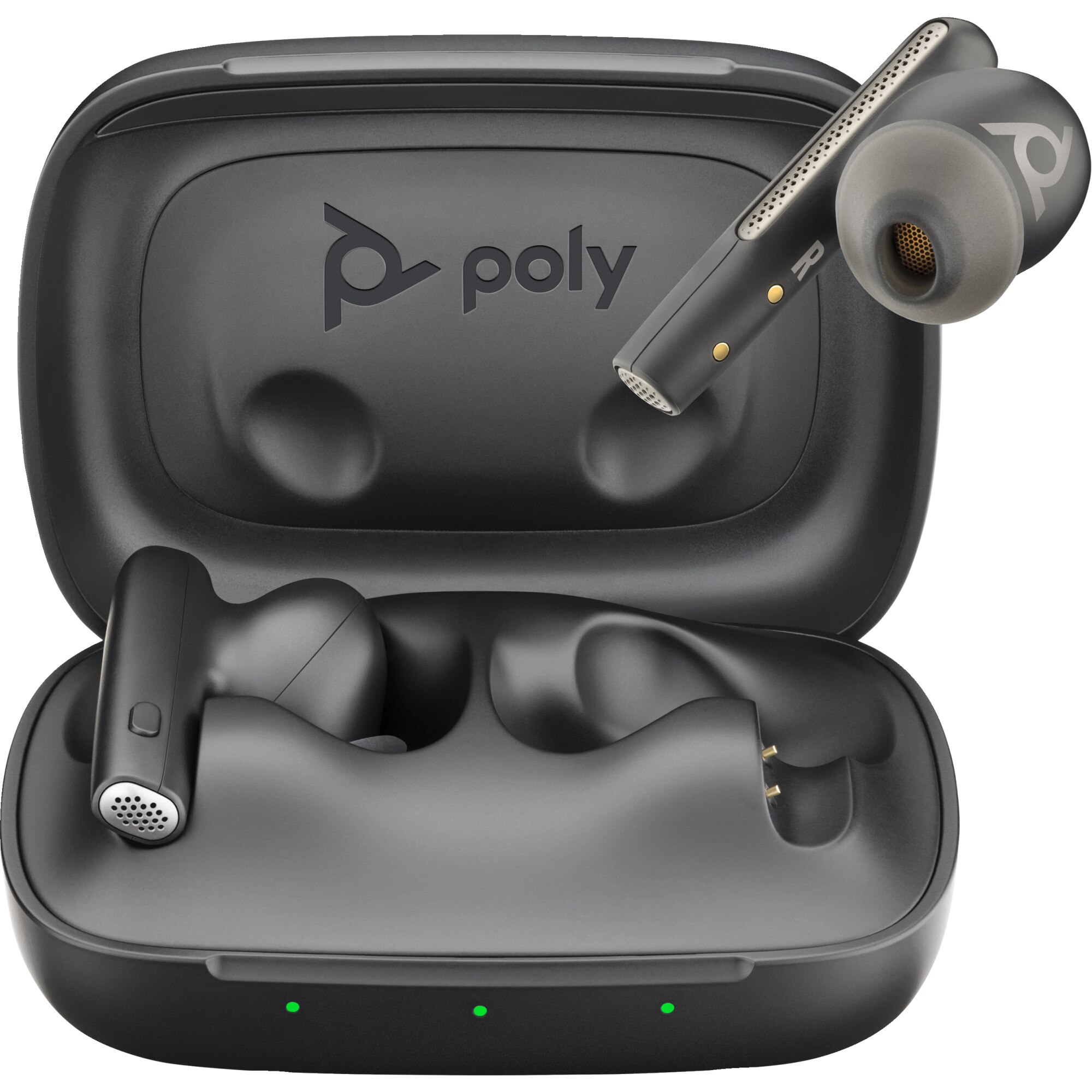 Casti Wireless, Poly Voyager Free 60 UC, Bluetooth, raza 30m