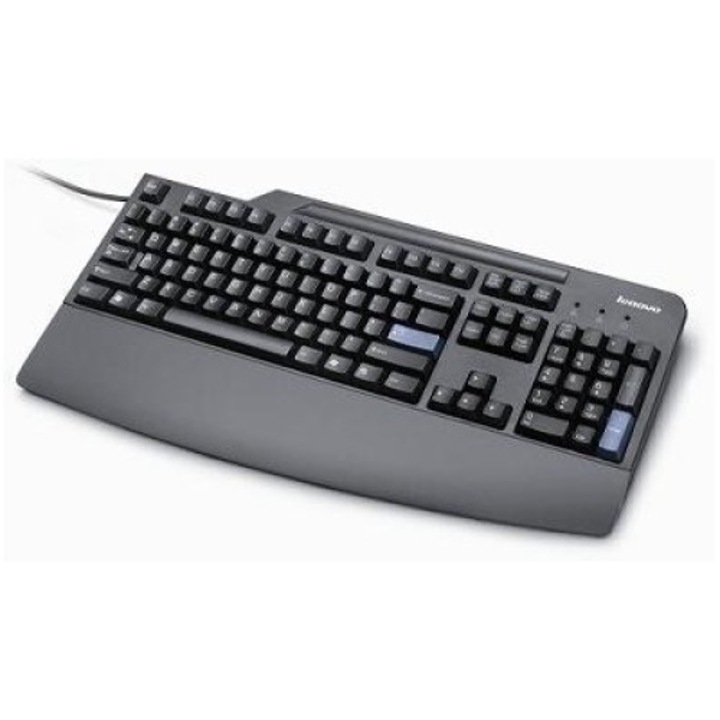 Клавиатура Lenovo Preferred Pro, кабелна, QWERTY, черна, 2м