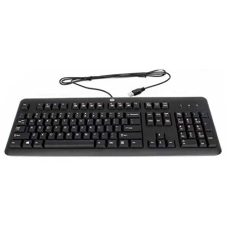 Клавиатура HP 672647-093, механична, черна