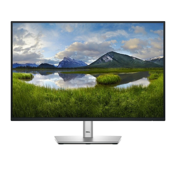 Monitor Dell P2425, 24", 1920x1200 WUXGA, IPS, 100 Hz, Pivot, fekete, 61 cm