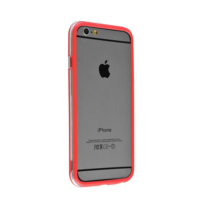Кейс за iPhone 6 Plus червен бампер