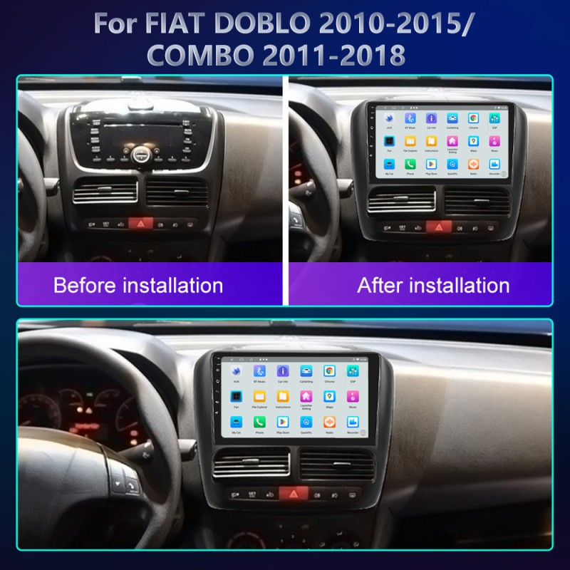 ACV - Rückfahrkamera Fiat Doblo 2010 ->, Opel Combo 2011 - 2018