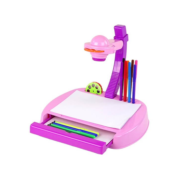Set de desen cu masa de lucru si proiector
