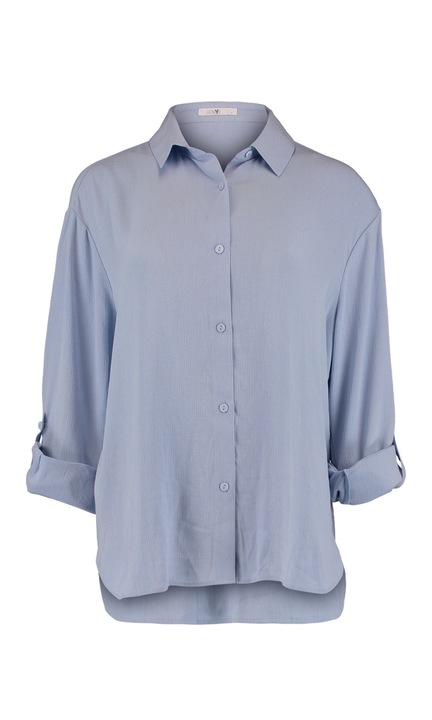 Női blúz HaILYS, 6891, viszkóz, Kék