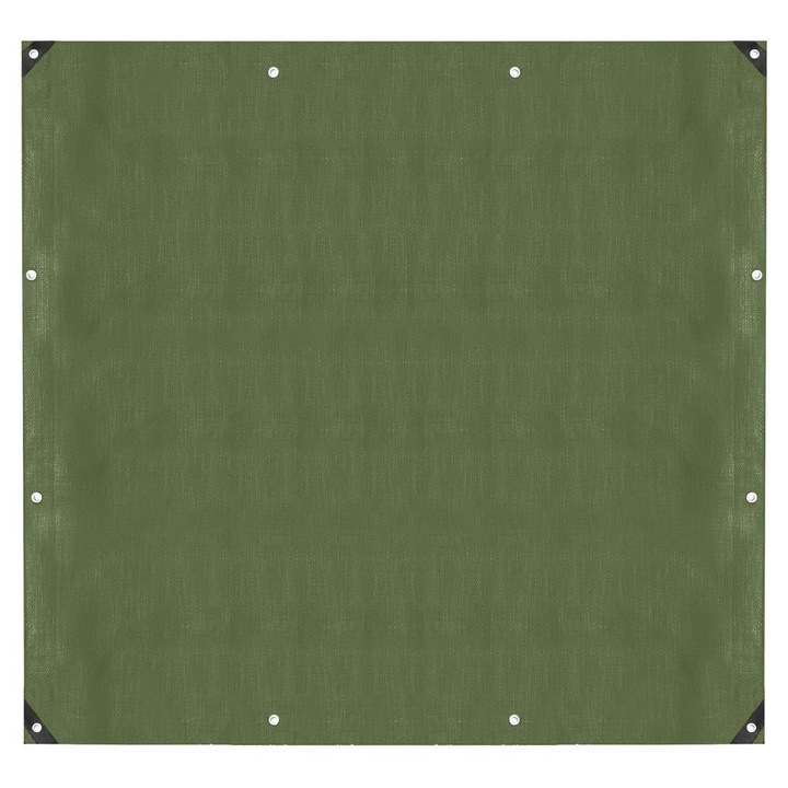 Prelata din polietilena impermeabila laminata, 120g/m2, 2x4m, verde