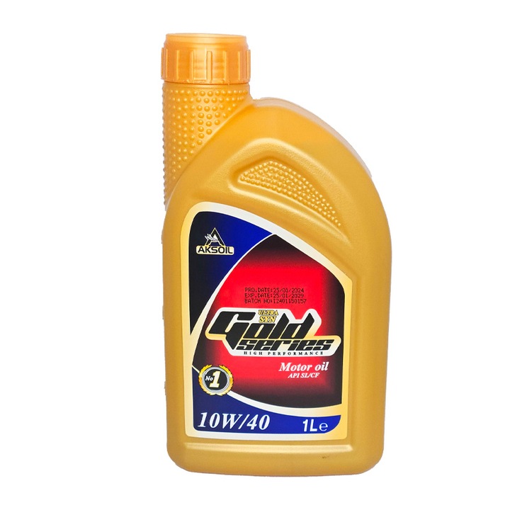 Моторно масло Aksoil Gold series, 10W40, 1л