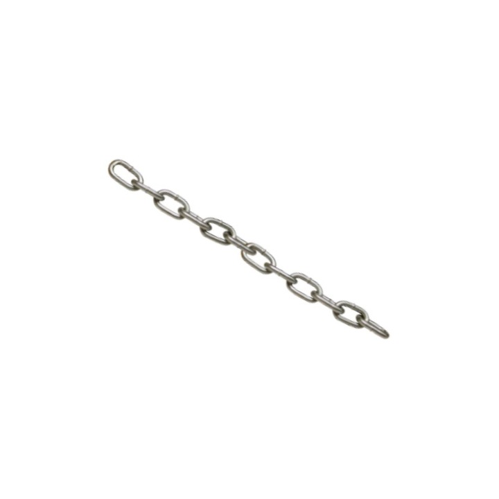 Horganyzott lánc zsákonként, 50 kg / zsák, 10 mm x 26 m