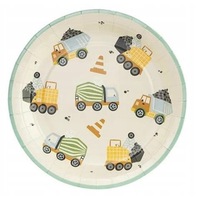 Set 6 farfurii Party Deco, Hartie, Multicolor