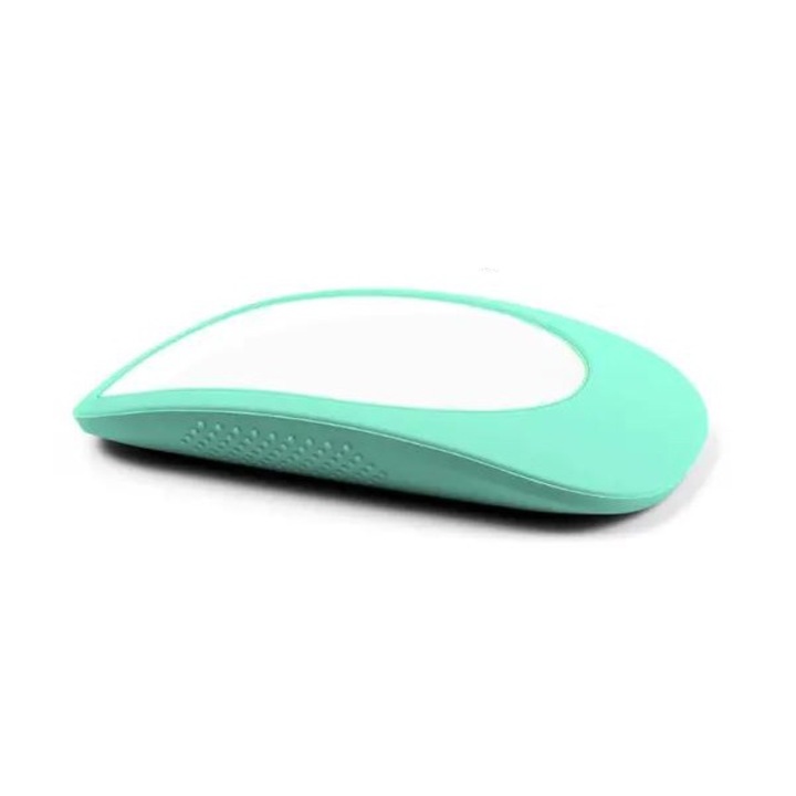 Калъф за Apple Magic Mouse, Силиконов, Зелен мента