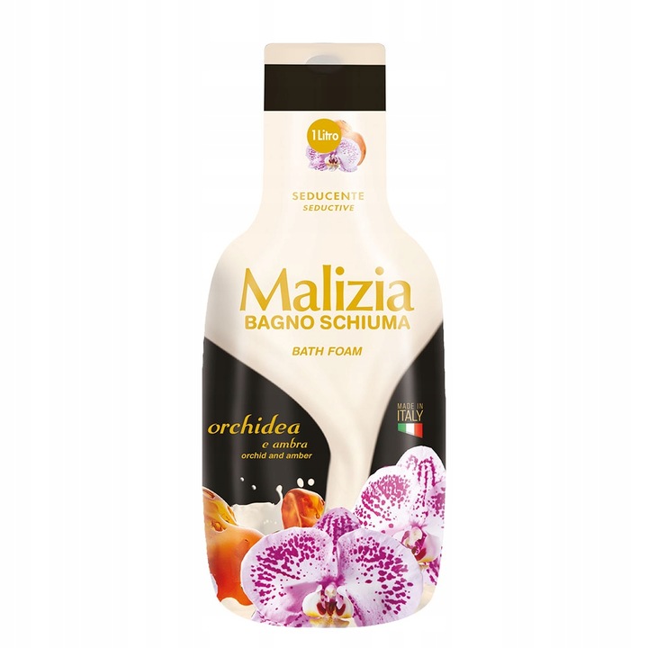 Tusfürdő, Malizia, Orchidea e Ambra, 1000 ml