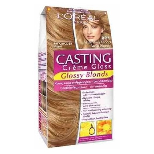Vopsea de par, L'Oreal Paris Casting Creme Gloss, blond satinat, set