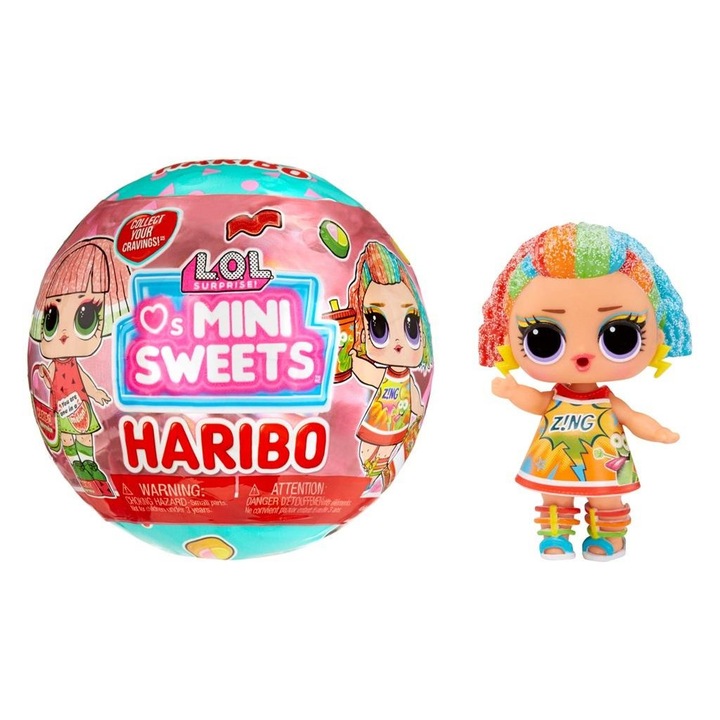 Papusa LOL Surprise Loves Mini Sweets X HARIBO