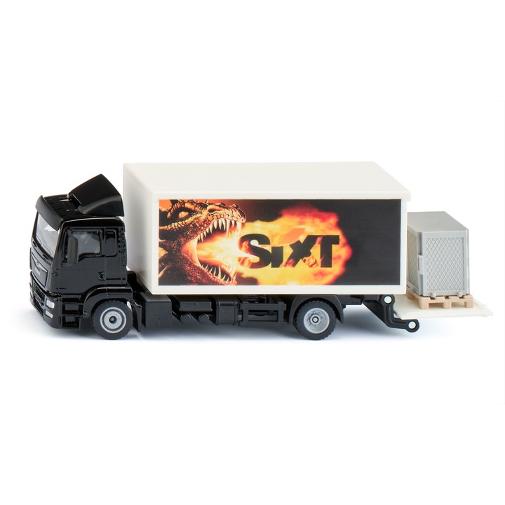 Camion MAN Siku livrari Sixt, scara 1:50, lungime 21 cm