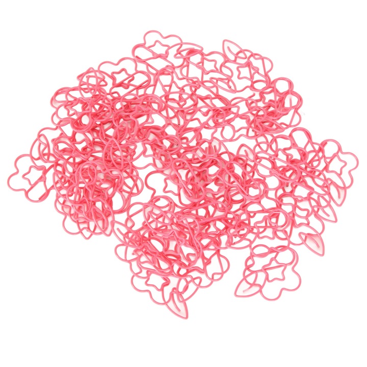Комплект от 90 метални кламера AMRINUGL, преносими, за класифициране на документи