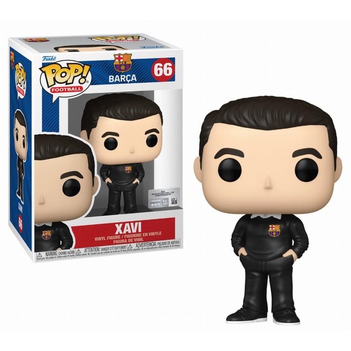 Figurina FunKo, colectia POP! Football, Barcelona, Xavi #66