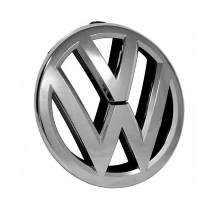 Ornament emblema fata Volkswagen Golf 6 an 2008-2013, prindere in grila radiator, AutoSSF ®, 135mm, echivalent 1T0853601E