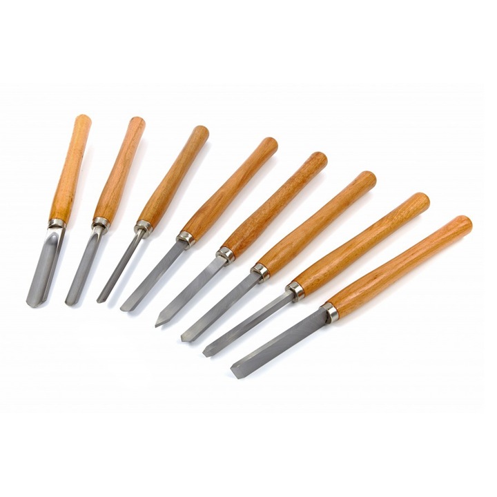 Set dalti pentru lemn, HBM, 8 piese, 360 mm