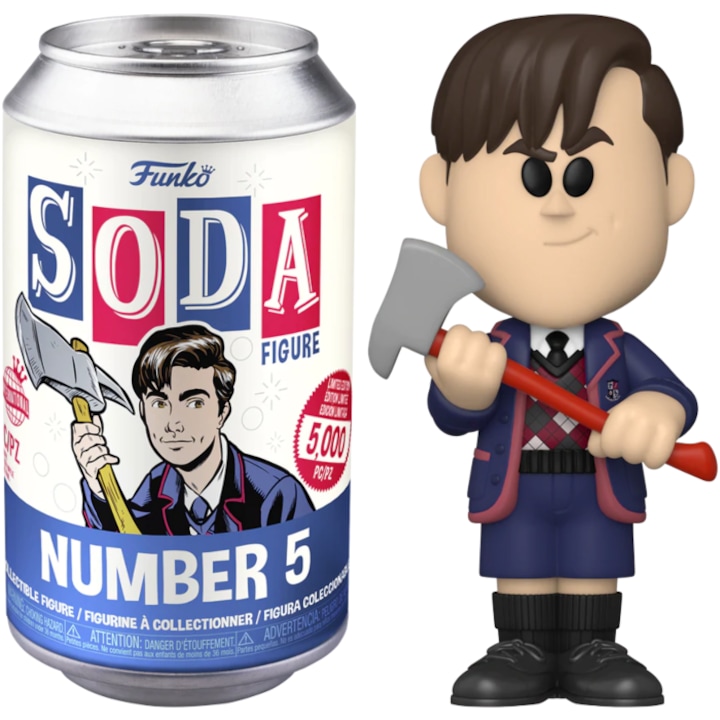 Фигуркa, Funko Сода Чадър Академия Номер 5 Кутия
