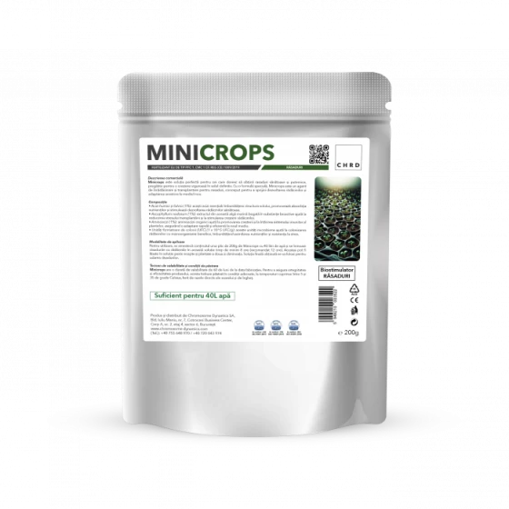 Biostimulator rasaduri Minicrops, 200 g - eMAG.ro