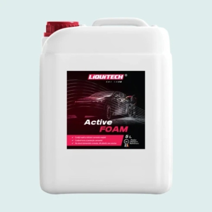 Spuma activa pentru curatare auto, Liquitech Active Foam, 5L