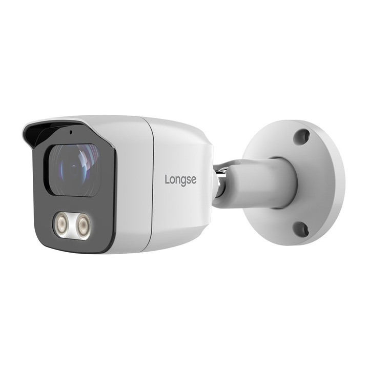 Camera IP Longse BMSAGC400WH, 4MP, 2.8mm, IP67, PoE