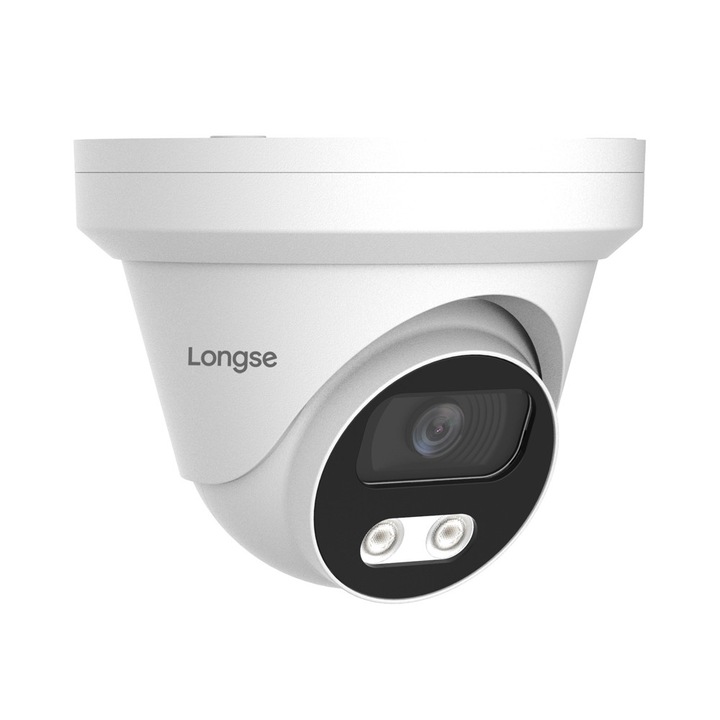 Камера за наблюдение, Longse, 8MP, IR 25m, металик, IP67, 2.8mm