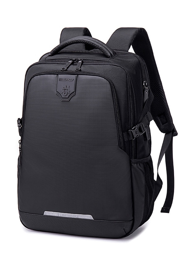 Rucsac fashion Golden Wolf GB00444, pentru laptop 15.6", 23L, negru, 43x31x16.5cm