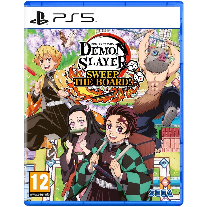 Игра Demon Slayer Kimetsu No Yaiba Sweep the Board за PlayStation 5