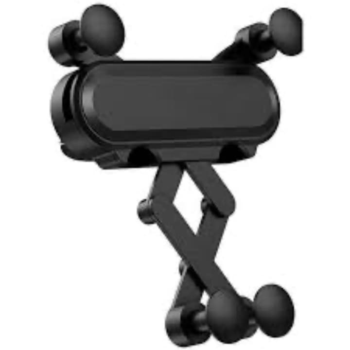 GT-10 univerzális autós telefontartó, 4 pontos gravitációs rögzítés, 360 fokos forgatás