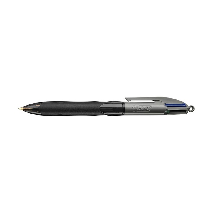 Химикалка BIC 4 цвята Grip Pro