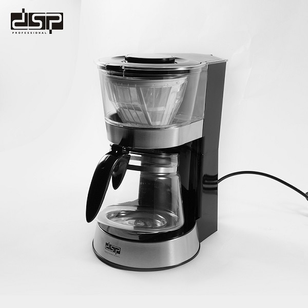 Aparat Cafea cu Filtru, DSP, Plastic, Model KA3063, 1.2 L, 800 W, 240 V, 15.50 x 20.2 x 35.1 cm, Negru / Argintiu