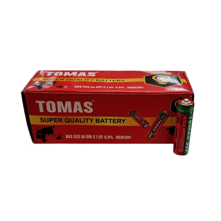 Set 40 baterii AA, Tomas, 1.5V