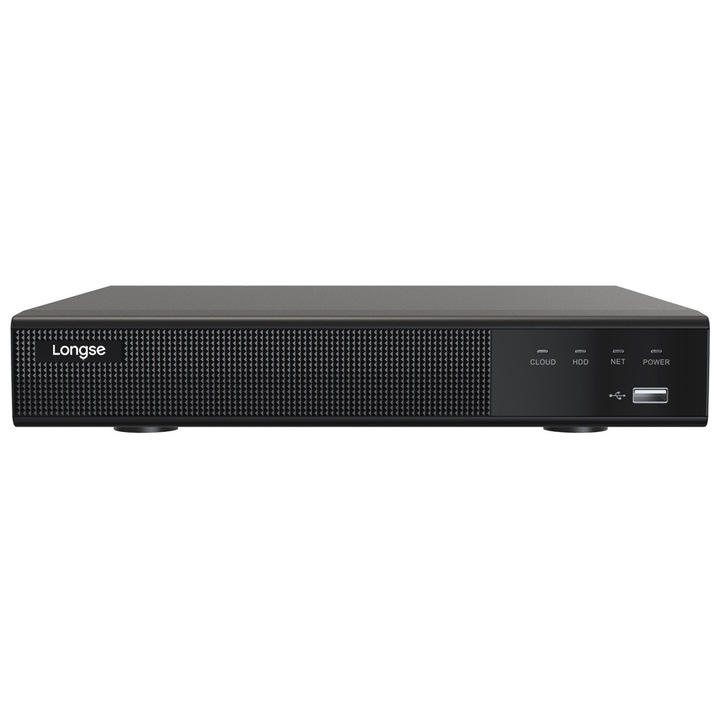 LONGSE NVR система за запис, NVR3009E1, 4K, 9 канала, H.265/H.264, управление от смартфон, HDD капацитет до 8TB