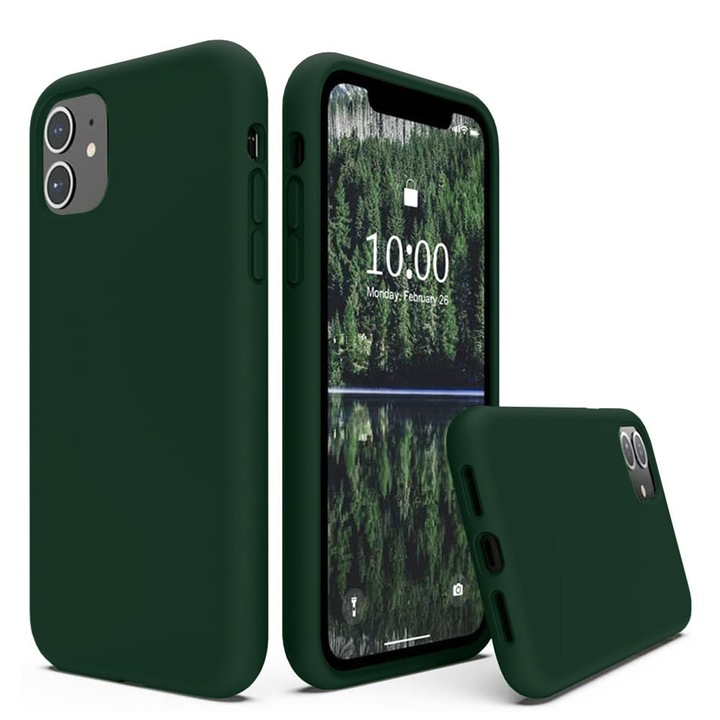Калъф Techsuit Soft Edge Silicone - Dark Green за OnePlus Nord 3