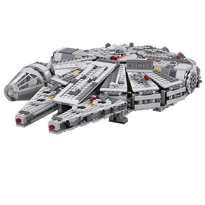 Set constructie Star Wars Millennium Falcon, 1332 piese, multicolor