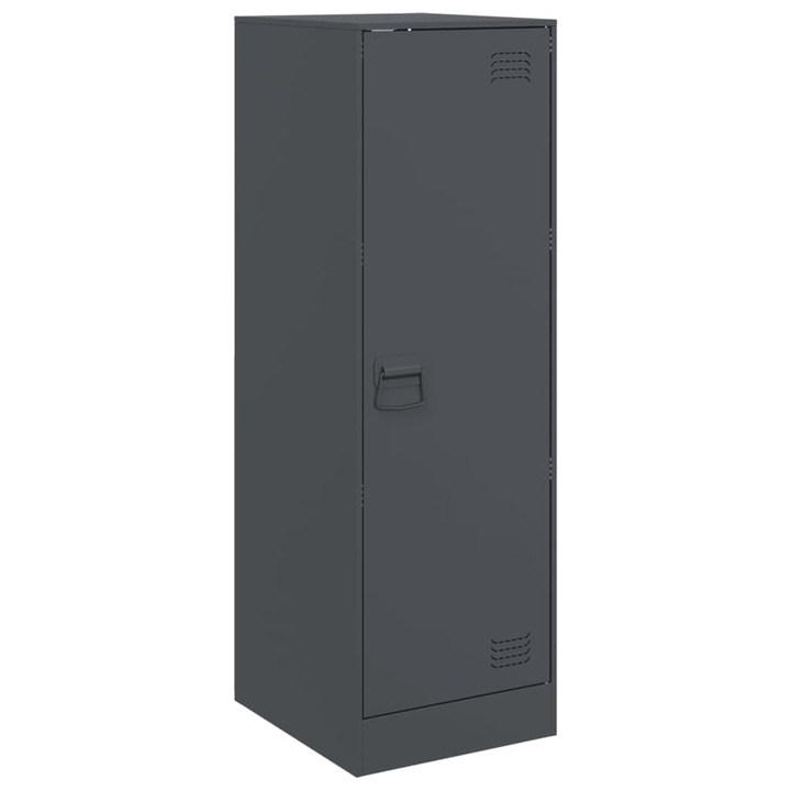 Servanta vidaXL, antracit, 34,5x39x107 cm, otel, 15.05 Kg