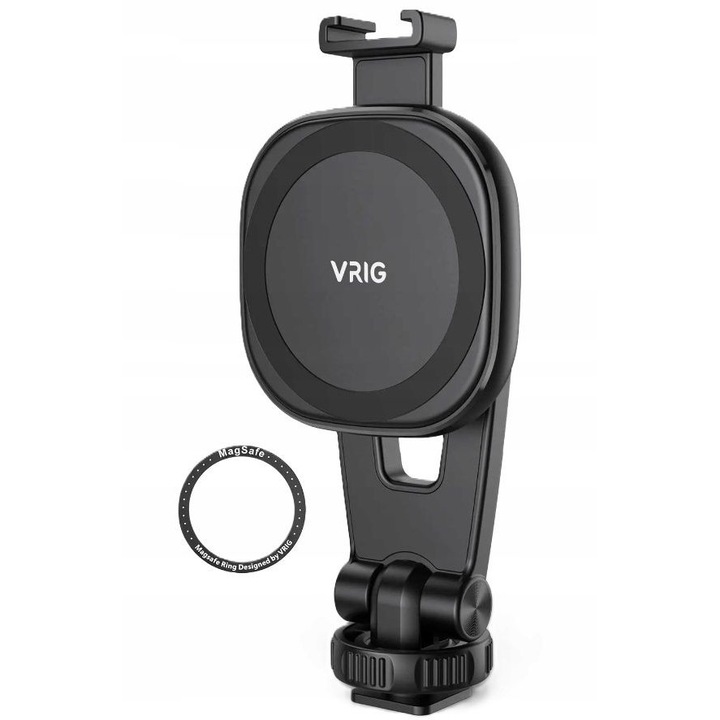 Suport magnetic montat pe filet de 1/4'' sau picior ISO 2x pentru telefon, iPhone 14, 13, 12, MG-03