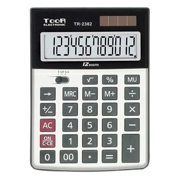 Калкулатор TOOR TR-2382, Настолен, 12 цифри